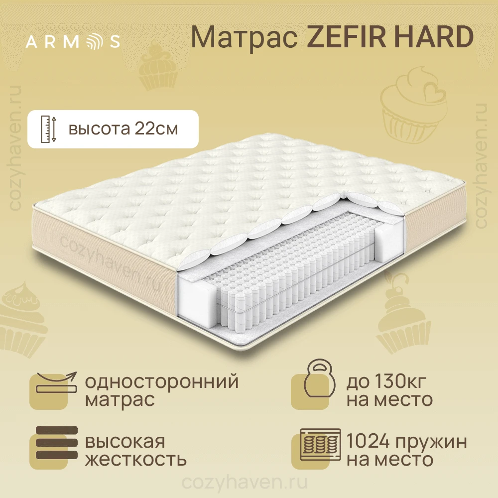 Матрас ARMOS «Zefir Hard», фото 1