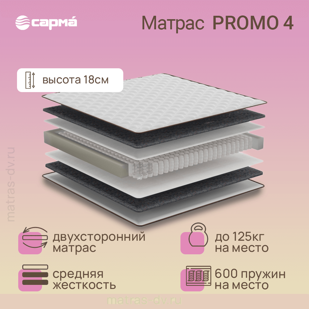 Матрас SARMA «Promo Four», фото 1