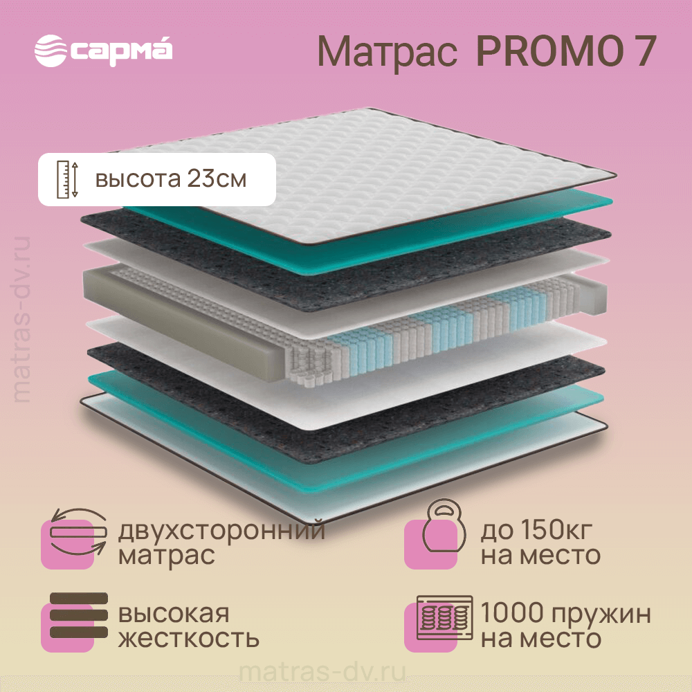 Матрас SARMA «Promo Seven», фото 1